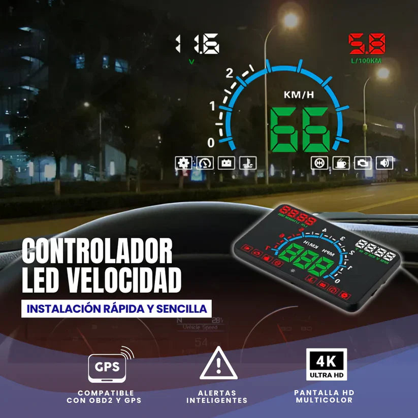 CONTROLADOR DE VELOCIDAD HUD™