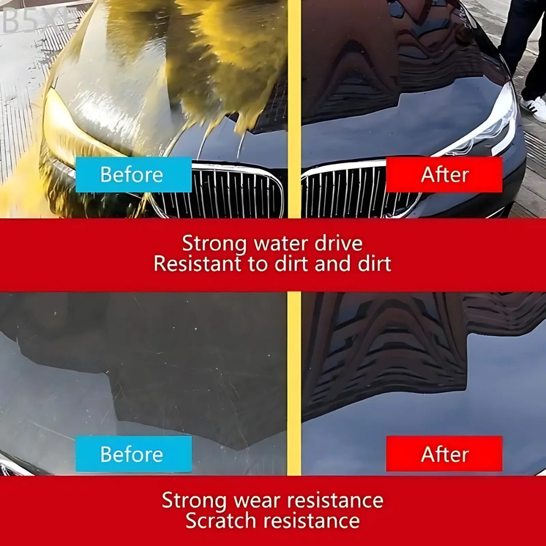 Spray Protector Nanotecnológico con Brillo Espejo para Autos – Efecto Profesional sin Pulidora