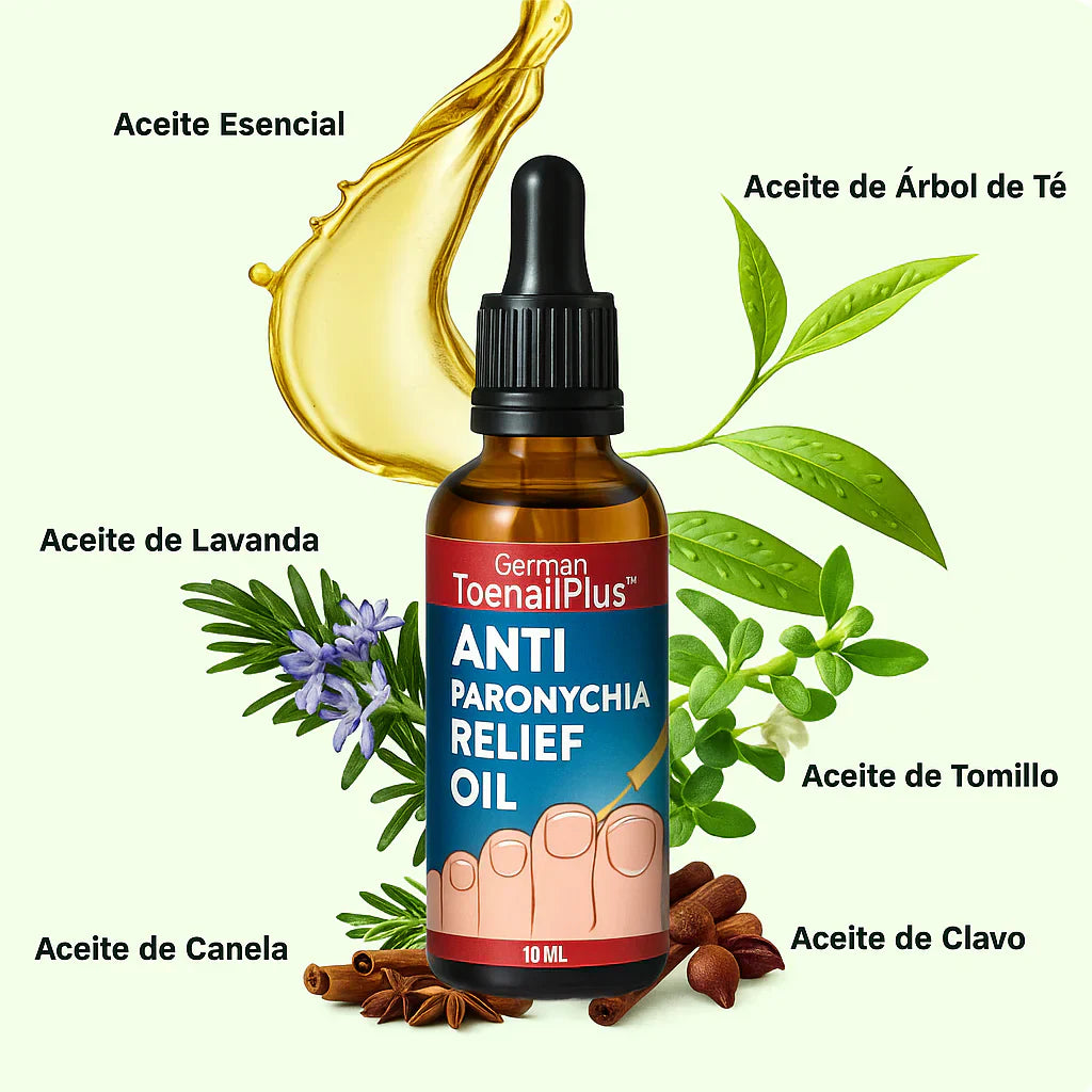 Tratamiento efectivo para reparar las uñas, dedos inflamados o con hongos | Toenail Plus™