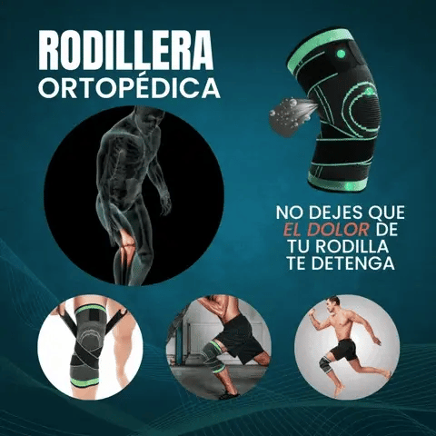 Rodillera De Compresion Ajustable